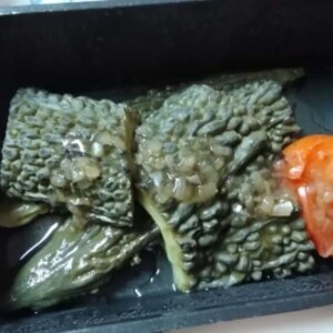 ゴーヤのトースター焼き✿